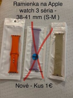 Apple watch 3 38 mm ramienka - 1