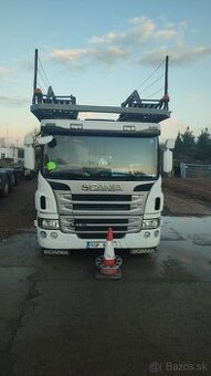 Scania+ Lohr autopřepravník