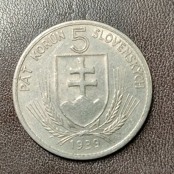 Mince Slovenský štát - 1