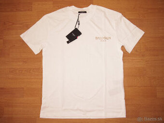Balmain pánske tričko biele - 1