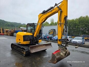 Pásový bagr JCB 85Z-2,REZERVACE