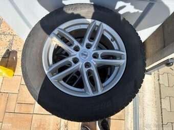 Sada kolies 215/65 R16 98H elektrony, zimne + letne pneu