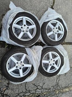 Zimné pneumatiky 205/55 R16+ALU disky, 5x114,3 r16 Toyota