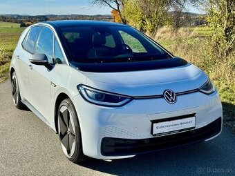 Volkswagen ID.3,62kWh,SoH 92%,1ST MAX,Masáže,sDPH 19.550,- E