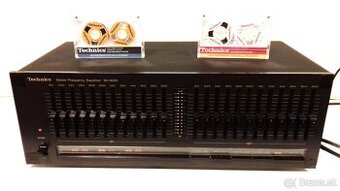 2x12 pasmovy equalizer TECHNICS SH-8020, vyroba Japan, AE70
