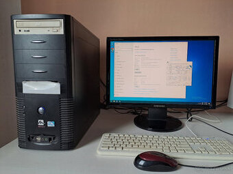 Predám PC zostavu s monitorom - 1