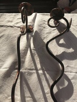 Predané kované držiaky na sviečky