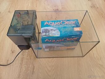 Akvárium + výkonný filter