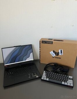 ASUS TUF Gaming A15 + herná klávesnica