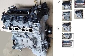 TOYOTA YARIS 1.33 VVTI 2011 predám MOTOR 1NR-FE, PIATE DVERE