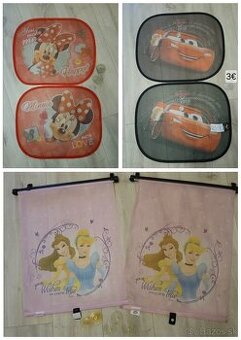 Slnečná clona, Slnečná roleta do auta Disney