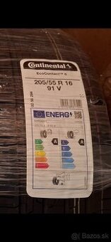 Letné pneumatiky 205/55 r16 continental