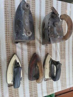 Predám staré žehličky