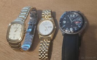 3 ks pánskych hodiniek (Citizen, Len.nox a Police)