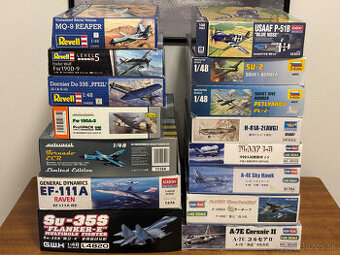 Plastikové modely lietadiel 1:48