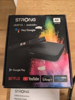 Predám Android TV set top box Strong Leap S1