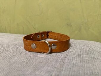 Obojok pre psa z prémiovej talianskej kože