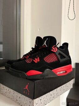 Jordan 4 Retro Red Thunder tenisky