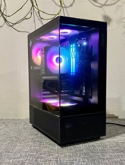 Herný PC RTX 3060ti s Ryzen 5 5600XT /16gb/1tb/700w