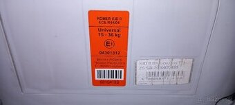 Autosedačka Britax  römer KID II 15-36 kg
