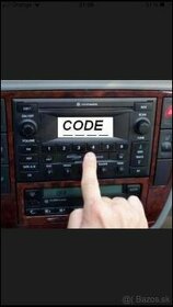 odblokujem radia,zistim pin kod radia,safe radio,pin code