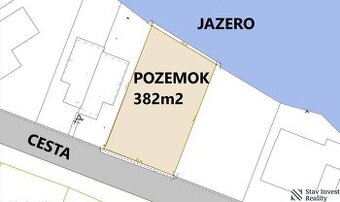 EXKLUZÍVNY POZEMOK PRIAMO PRI JAZERE S VÝSTAVBOU DOMU, BOLDO