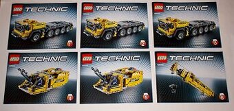 Lego Technic 42009, 9398 návody a nálepky