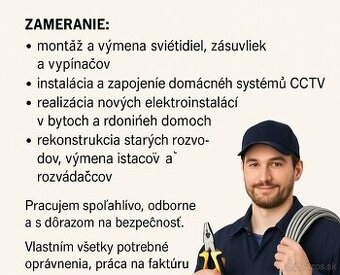 Elektroinštalačné práce