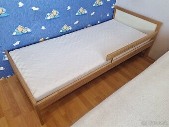 Detská posteľ 🛏️ + matrac 70x160 cm