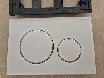 Geberit Sigma20 - Ovládacie tlačidlo , biela-chróm
