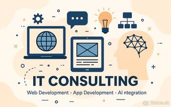Moderné WebStránky, Aplikácie, Konzultácie, AI Integrácia