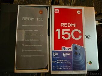 Xiaomi Redmi 15C 4GB/128GB Midnight Black