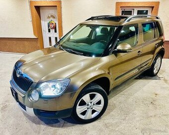 Škoda Yeti 2.0 TDI Cr 125 kW 4x4 rok 2013 s panoráma
