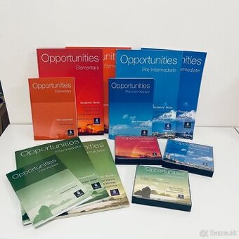 Opportunities sada knihy a CD - nové