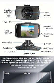 Video kamera do auta