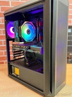 Herné PC: Ryzen 7 5700X, RX 6600 XT, 16GB RAM, 1T M2 SSD - 1