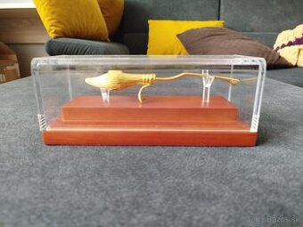 zlato striebro minca proof Harry Potter nimbus 2000 3D