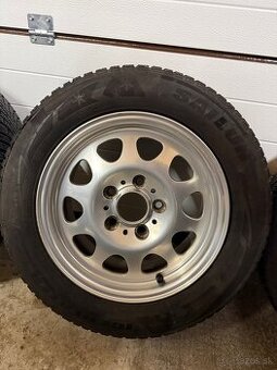 Elektróny 5x120 r15 + Zimné pneumatiky 205/60