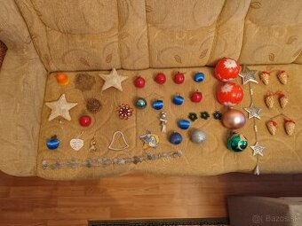 Retro vianočné ozdoby