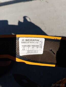 Turistické boty Scarpa