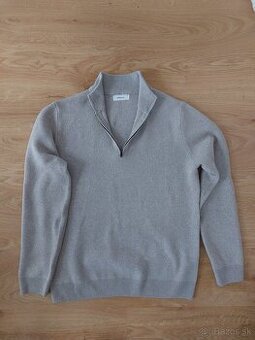 Pulóver s rolákom na zips Reserved M-L.