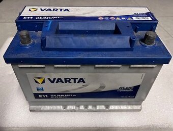 Autobatéria Varta 74ah 680A E11