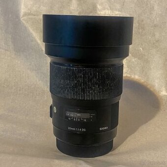Sigma 20mm F1.4 DG HSM ART pre Canon