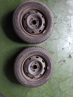 4x100 disky s pneu na vozík