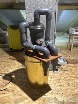 Cyklónový separátor pilín