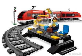 Komplet LEGO City 7938 – Osobný vlak