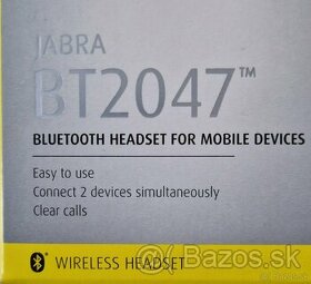 Bluetooth slúchadlo pre mobilné zariadenia - 1