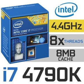 Intel Core i7-4790K, TURBO 4,4Ghz, socket 1150, otestovaný