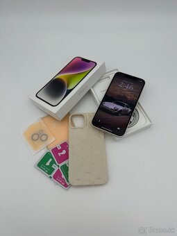iPhone 14 128GB Starlight KOMPLET + DARČEK