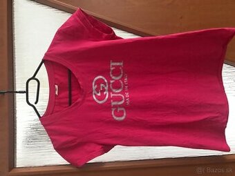 GUCCI fuksia damske tricko M/L